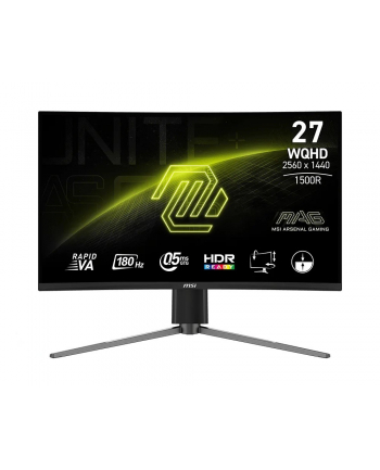 msi Monitor  MAG 27CQ6PF    27 ''/LED/QHD/Zakrzywiony/180Hz/Czarny