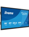 iiyama Monitor interaktywny 86 '' TE8615A-B2AG IPS,4K,40pkt,550cd,DeepContrast-IR+,    HDMI x2,DP,USB-C, 2 x 20W, OPS Slot x1, 5xUSB, 2xRJ45,8-Array,EDLA, - nr 12