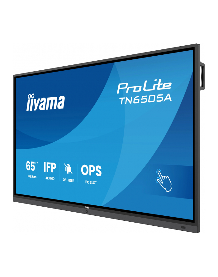 iiyama Monitor 65 '' TN6505A-B1AG IPS,4K,40pkt,500cd,nonOS,1200:1,5ms,    DeepContrast-IR+, 1xVGA,2xHDMI,DP,USB-C(PD65W),2xRJ45,2x20W,PiP,PbP,UCHWYT ŚCIENN główny