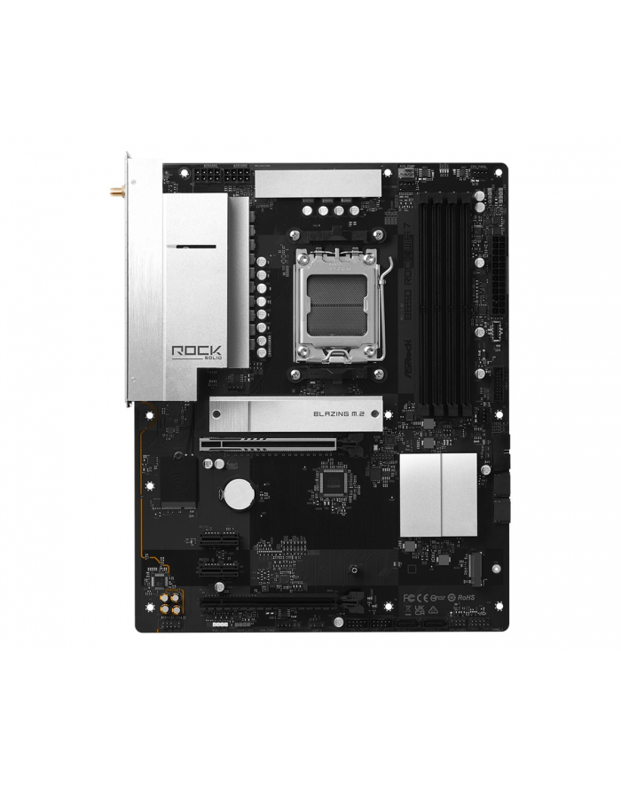 asrock Płyta główna B850 ROCK WIFI 7 AM5 4DDR5 ATX główny