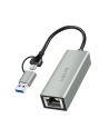 logilink Adapter USB-C do Gigabit Ethernet + USB - nr 1