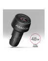 axagon Ładowarka samochodowa PWC-PQ48 48W z 2 portami, PD3.0, QC4+ - nr 4