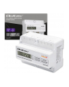 qoltec Trójfazowy elektroniczny licznik | miernik zużycia energii na szynę DIN | 400V | 100A | LCD | LED | 7P - nr 8