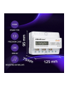 qoltec Trójfazowy elektroniczny licznik | miernik zużycia energii na szynę DIN | 400V | 100A | LCD | LED | 7P - nr 9