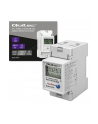 qoltec Jednofazowy elektroniczny licznik zużycia energii na szynę DIN | RESET | licznik okresowy i stały | 230V | 60A | LCD | LED | 2P - nr 6