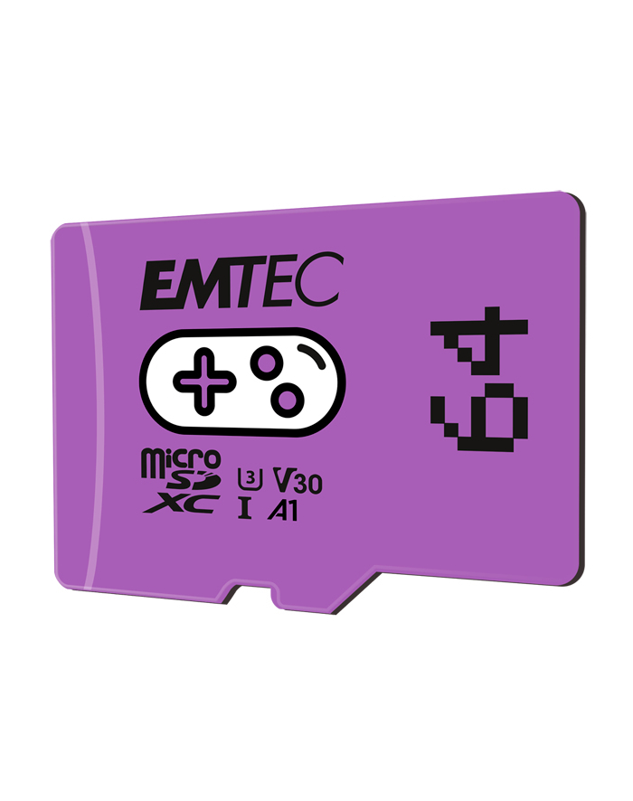 Emtec mSD 64GB UHS-I U3 V30 A1 Gaming Purple główny