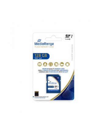 MediaRange SD Card 128GB SDXC CL.10 UHS-1