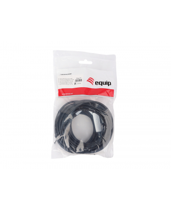 Equip Kabel USB-C3.2->C Gen1 Akt.Erweit.St/Bu 10.00m schwarz