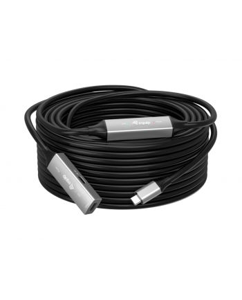 Equip Kabel USB-C3.2->C Gen1 Akt.Erweit.St/Bu 15.00m schwarz