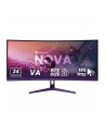 Arozzi | Nova | 34 '' | VA | UWQHD | 21:9 | 165 Hz | 1 ms | 3440 x 1440 pixels | 350 cd/m² | HDMI ports quantity 2 | Purple - nr 8