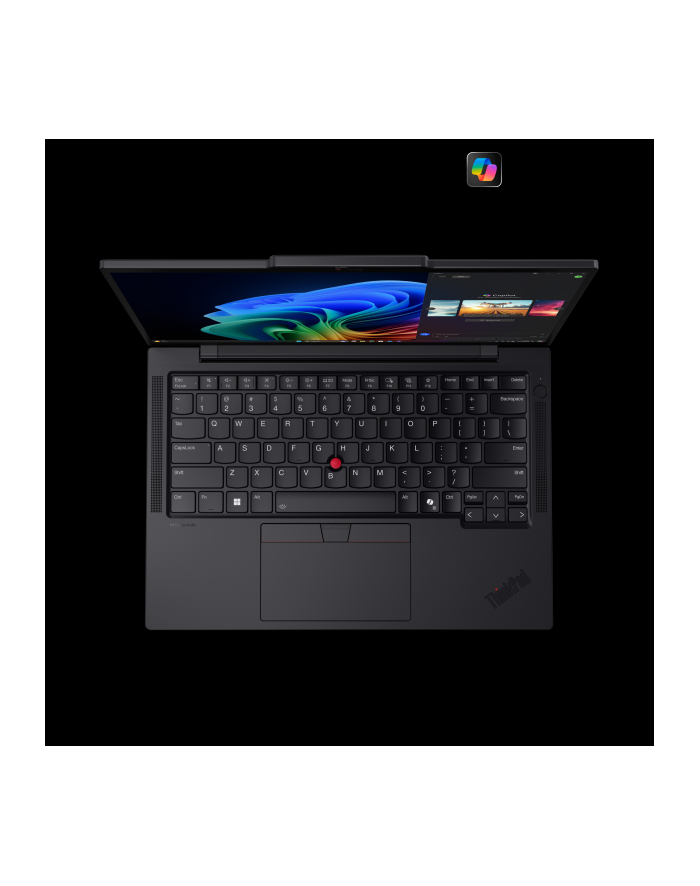 Lenovo ThinkPad T14s | Black | 14 '' | IPS | WUXGA | 1920 x 1200 pixels | Anti-glare | AMD Ryzen AI 7 PRO | 360 | 64 GB | LPDDR5x | Solid-state drive capacity 1000 GB | AMD Radeon 880M Graphics | Windows 11 Pro | 802.11be | Bluetooth version 5. główny