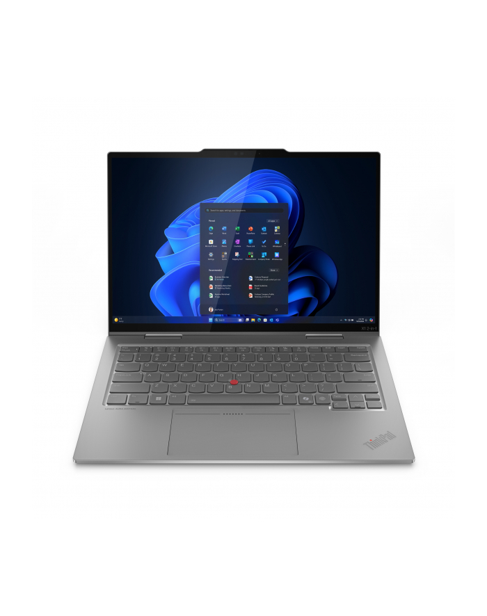 Lenovo ThinkPad X1 2-in-1 G10 Aura Edition | Grey | 14 '' | IPS | Touchscreen | WUXGA | 1920 x 1200 pixels | Anti-glare | Intel Core Ultra 7 | 258V | 32 GB | Soldered LPDDR5x | Solid-state drive capacity 1000 GB | Intel Arc Graphics 140V | Wind główny