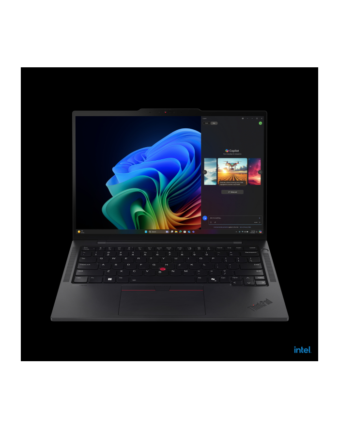 Lenovo ThinkPad T14s G6 | Black | 14 '' | IPS | WUXGA | 1920 x 1200 pixels | Anti-glare | Intel Core Ultra 7 | 258V | 32 GB | Soldered LPDDR5x | Solid-state drive capacity 1000 GB | Intel Arc Graphics | Windows 11 Pro | 802.11be | Bluetooth ver główny