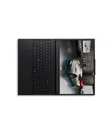 Lenovo ThinkPad P16 G3 | Black | 16 '' | IPS | WUXGA | 1920 x 1200 pixels | Anti-glare | Intel Core Ultra 7 | 255HX | 64 (2x32) GB | SODIMM DDR5 | Solid-state drive capacity 1000 GB | NVIDIA RTX PRO 3000 Blackwell Generation | GDDR7 | 12 GB | W