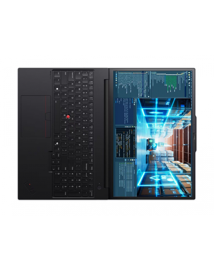 Lenovo ThinkPad P16v G3 Intel | Black | 16 '' | IPS | WUXGA | 1920 x 1200 pixels | Anti-glare | Intel Core Ultra 7 | 255H | 64 (2x32) GB | SODIMM DDR5 | Solid-state drive capacity 1000 GB | NVIDIA RTX PRO 2000 Blackwell Generation | GDDR7 | 8 G główny