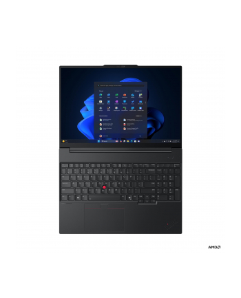 Lenovo ThinkPad E16 G3 AMD | Black | 16 '' | IPS | WUXGA | 1920 x 1200 pixels | Anti-glare | AMD Ryzen 7 | 250 | 16 GB | SODIMM DDR5 | Solid-state drive capacity 512 GB | AMD Radeon 780M Graphics | Windows 11 Pro | 802.11ax | Bluetooth version nr 2