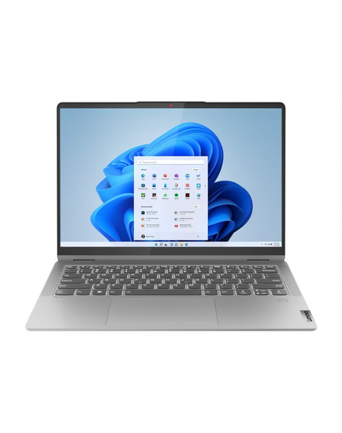 Lenovo IdeaPad Flex 5 14ABR8 | Arctic Grey | 14 '' | IPS | Touchscreen | WUXGA | 1920 x 1200 pixels | Glossy | AMD Ryzen 5 | 5625U | 16 GB | Soldered LPDDR4x | Solid-state drive capacity 512 GB | AMD Radeon Graphics | Windows 11 Home | 802.11ax główny