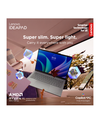 Lenovo IdeaPad Slim 5 14ARP10 | Luna Grey | 14 '' | OLED | WUXGA | 1920 x 1200 pixels | Glossy | AMD Ryzen 5 | 7535HS | 16 (2x8GB) GB | SODIMM DDR5 | Solid-state drive capacity 512 GB | AMD Radeon 660M Graphics | Windows 11 Home | 802.11ax | Bl