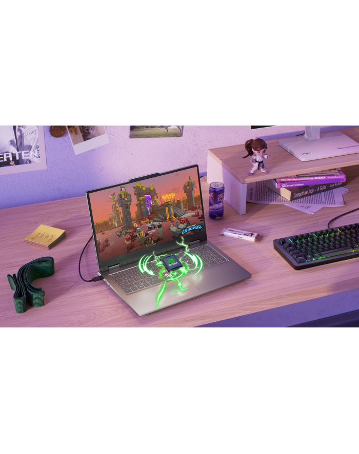 Lenovo LOQ 15IRX10 | Luna Grey | 15.6 '' | IPS | FHD | 1920 x 1080 pixels | Anti-glare | Intel Core i5 | i5-13450HX | 16 GB | SO-DIMM DDR5 | Solid-state drive capacity 1000 GB | NVIDIA GeForce RTX 5060 | GDDR7 | 8 GB | Windows 11 Home | 802.11a główny