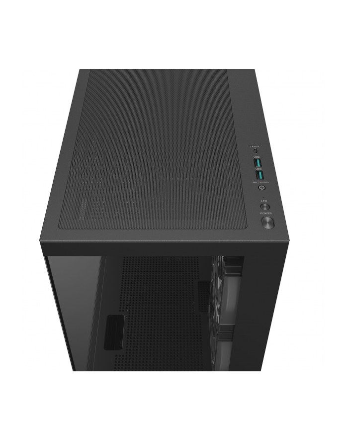 Deepcool Case | CG380 3F | Black | Micro ATX główny