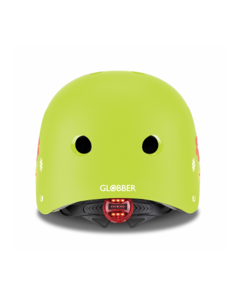 Globber Elite Lights 507-106 Lime Zielony Kwiaty