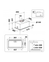 Whirlpool Hood | WCTH 63F LEB X | Built-in | Energy efficiency class B | Width 51.4 cm | 435 m³/h | Electronic | LED | Inox - nr 6