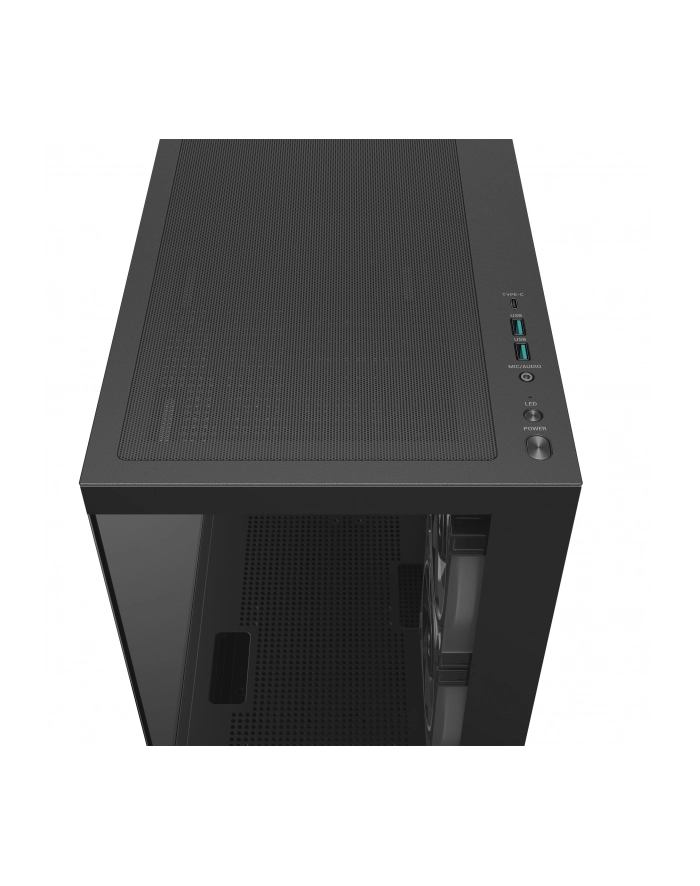 Deepcool Case | CG380 3F | Black | Micro ATX główny