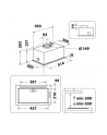Whirlpool Hood | WCTH 63F LEB X | Built-in | Energy efficiency class B | Width 51.4 cm | 435 m³/h | Electronic | LED | Inox - nr 6