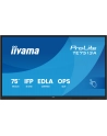 iiyama Monitor interaktywny 75 '' TE7513A-B2AG INFRARED,40pkt,IPS,4K,7H,500cd/m2,      WiFi,USB, ANDROID 14, Google EDLA,2x20W, UCHWYT ŚCIENNY - nr 36