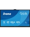 iiyama Monitor interaktywny 75 '' TE7513A-B2AG INFRARED,40pkt,IPS,4K,7H,500cd/m2,      WiFi,USB, ANDROID 14, Google EDLA,2x20W, UCHWYT ŚCIENNY - nr 45