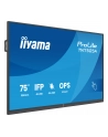 iiyama Monitor 75 '' TN7505A-B1AG IPS,4K,40pkt,500cd,nonOS,1200:1,5ms,    DeepContrast-IR+, 1xVGA,2xHDMI,DP,USB-C(PD65W),2xRJ45,2x20W,PiP,PbP,UCHWYT ŚCIENN - nr 13