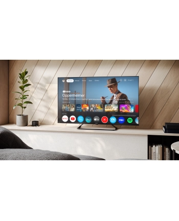 Sharp | 43HP6265E | 43 | Smart TV | Google TV | UHD | Black