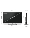 Sharp | 43HP6265E | 43 | Smart TV | Google TV | UHD | Black - nr 9