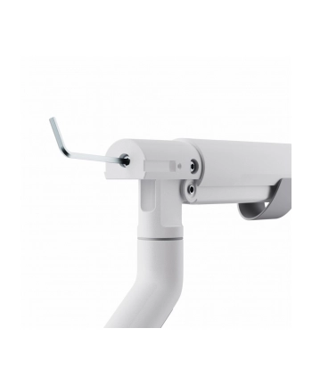 art Uchwyt biurkowy gazowy do 1 monitora LED/LCD 17-35' L-29GD 2-11kg 2xUSB 3.0 Premium White