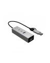 i-tec Hub metalowy USB-C/USB-A 3 2x USB-C/1x USB-A / 2.5GLAN - nr 9
