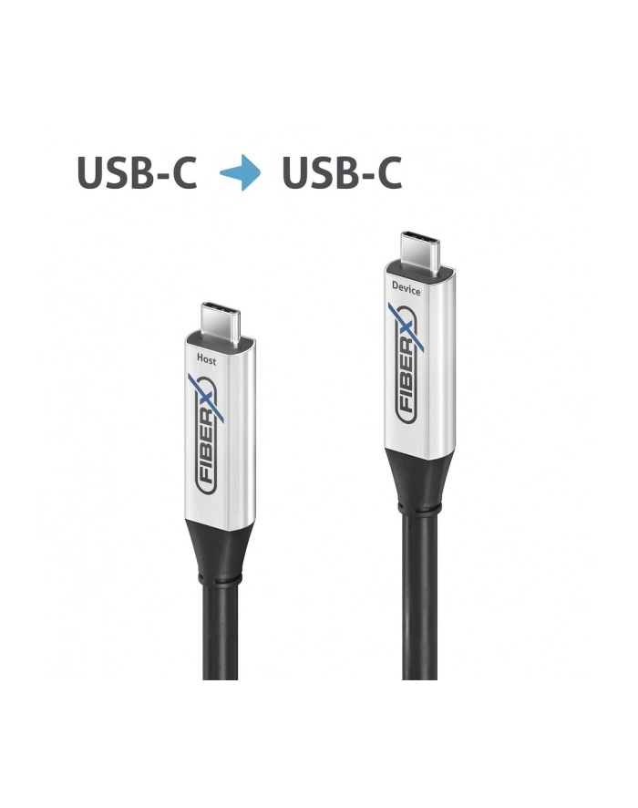 Purelink FXI600-015 światłowodowy Usb 3.2 (Gen1x1) Usb-c/usb-c 15 m (FXI600015) główny