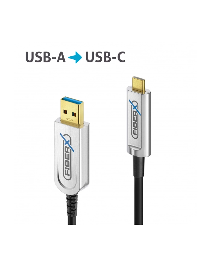 Purelink FX-I630-010 Kabel światłowodowy FiberX USB 3.2 USB-C//USB-A AOC, 10 m (FXI630010) główny