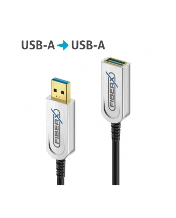 Purelink FXI650-010 Fiberx Przedłużacz Światłowodowy Aoc Usb 3.2 Usb-a 10m (FXI650010)