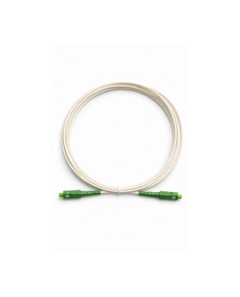 tb Patchcord światłowodowy SC-SC APC 3m biały