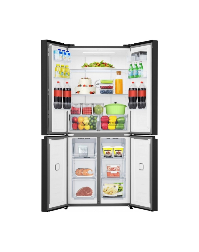 gorenje Chłodziarko-zamrażarka NRM819E61BX multidoor główny