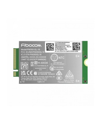 hp inc. Modem 4G LTE-AP WWAN AM5R3AA nr 2