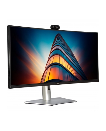 dell Monitor P3426WEV 34 cale IPS Curved WQHD (3440x1440)/21:9/HDMI/DP/4xUSB/2xUSB-C/RJ45/Camera/3Y