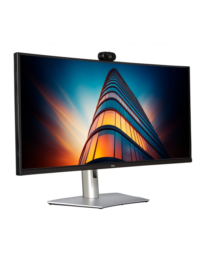 dell Monitor P3426WEV 34 cale IPS Curved WQHD (3440x1440)/21:9/HDMI/DP/4xUSB/2xUSB-C/RJ45/Camera/3Y główny