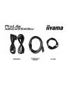 iiyama Monitor 24 cale XB2495WSU-B1  IPS,16:10,350cd,4ms,HDMI, 100Hz,1500:1, 4xUSB,2x2W,HAS150 (PIVOT) - nr 27