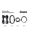 iiyama Monitor  27 '' XB2797QSNP-B1 IPS,QHD,USB-c Dock 96W,HDMI, 350cd,1ms, DP, DisplayPort x1 (Daisy Chain MST max. 2560 x1440), USB HUB x4, RJ45 - nr 14