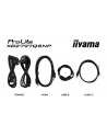 iiyama Monitor  27 '' XB2797QSNP-B1 IPS,QHD,USB-c Dock 96W,HDMI, 350cd,1ms, DP, DisplayPort x1 (Daisy Chain MST max. 2560 x1440), USB HUB x4, RJ45 - nr 39