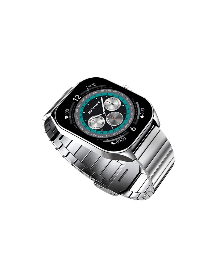 hifuture Smartwatch FutureFit Apex srebrny główny