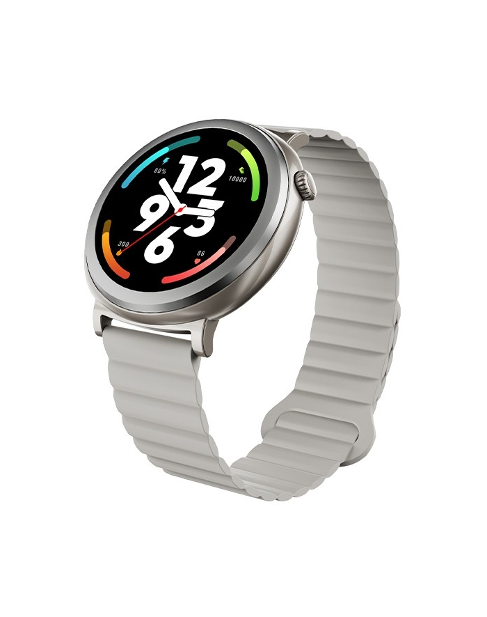 hifuture Smartwatch Aurora Amoled rozmowy AI srebrny główny