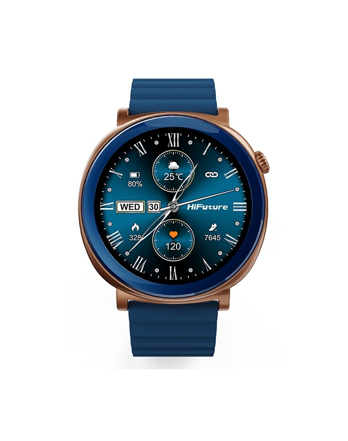 hifuture Smartwatch Aurora Amoled rozmowy AI niebieski główny