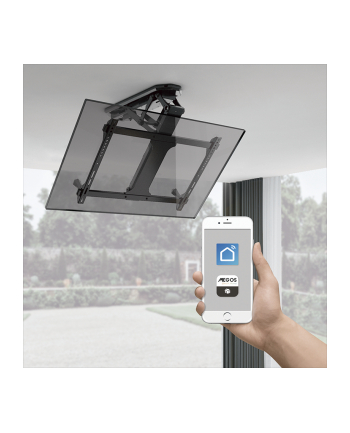 logilink Uchwyt sufitowy do TV, 32-70 '', max 35kg. elektryczny